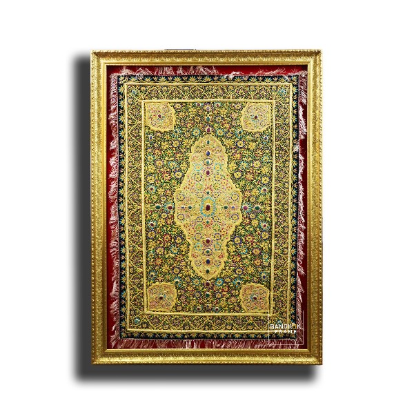 กรอบรูปผ้าอินเดีย